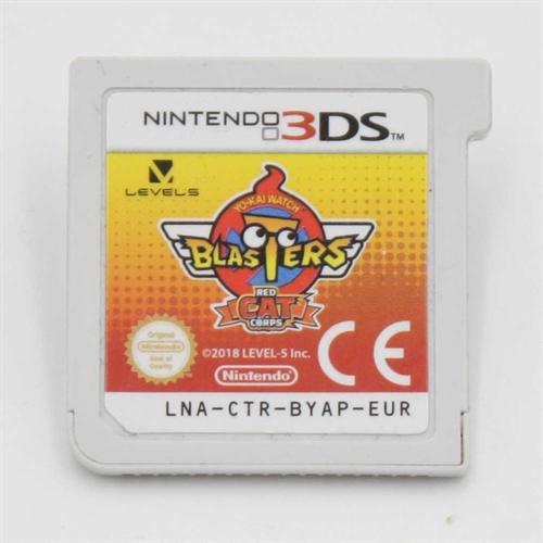 Yo-Kai Watch Blasters Red Cat Corps - Cartridge - Nintendo 3DS (A Grade) (Genbrug)